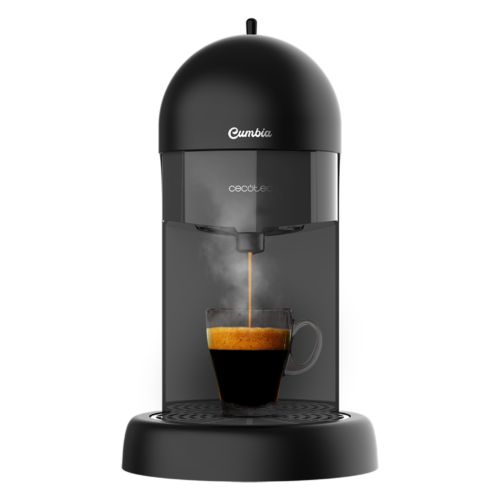 Vista frontal del microondas digital Cecotec Proclean 2500 con panel de control táctil y mando giratorio