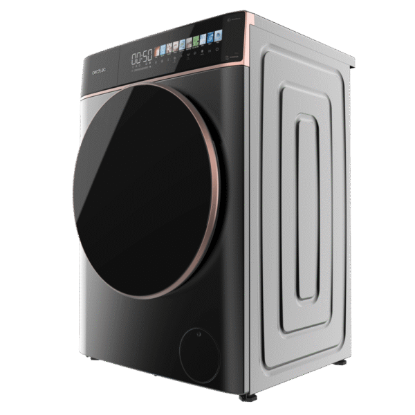 Imagen 4 Lavadora CECOTEC Bolero DressCode 9900 Autodose Steel. Carga frontal de 9 kg, 1400 rpm, motor Inverter Plus, pantalla FullColor de 10,3 pulgadas y clase A.