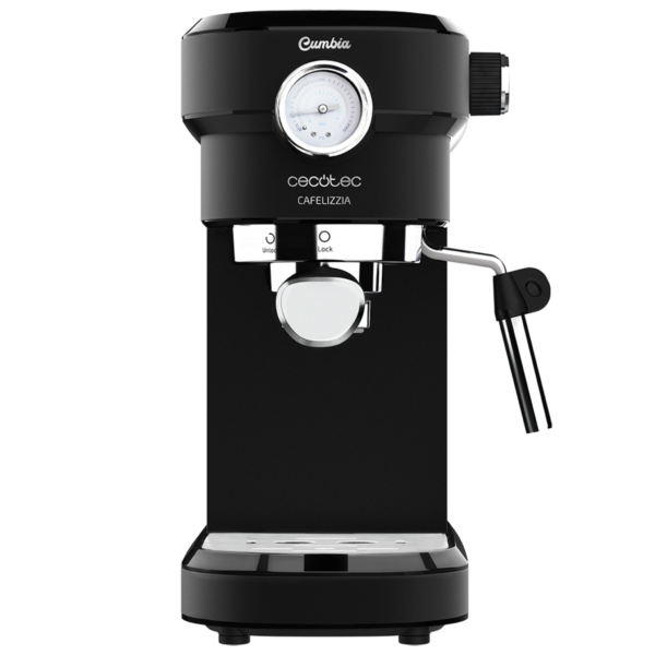 Imagen 2 Cafetera espresso con 1350 W, 20 bares de presión y manómetro. Sistema Thermoblock para calentamiento rápido y vaporizador orientable para cappuccinos.