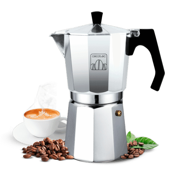 Vista frontal del microondas digital Cecotec Proclean 2500 con panel de control táctil y mando giratorio