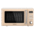Vista frontal del microondas digital Cecotec Proclean 2500 con panel de control táctil y mando giratorio
