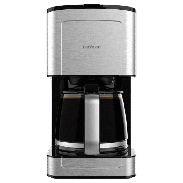 Vista frontal del microondas digital Cecotec Proclean 2500 con panel de control táctil y mando giratorio