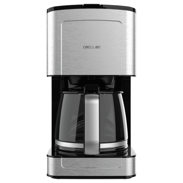 Imagen 2 Cafetera de goteo Cecotec Coffee 56 Heat con 950 W, capacidad de 1.5 litros para 12 tazas, acabado en acero inoxidable y sistema intensificador de aroma.