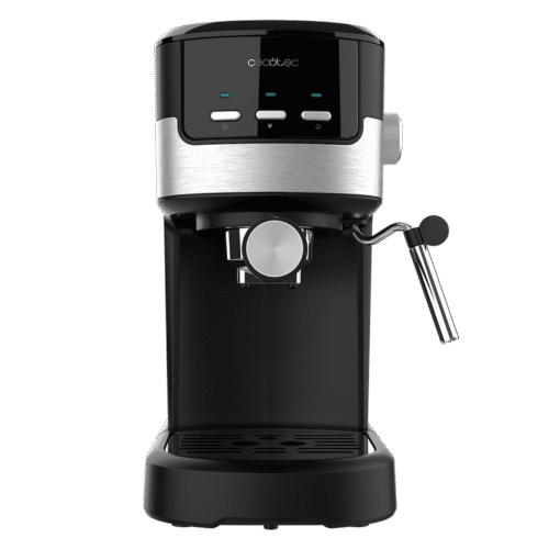 Imagen 2 Cafetera espresso Power Espresso 20 Pecan de Cecotec con 20 bares de presión, sistema Thermoblock y vaporizador orientable para conseguir el mejor café y crema.