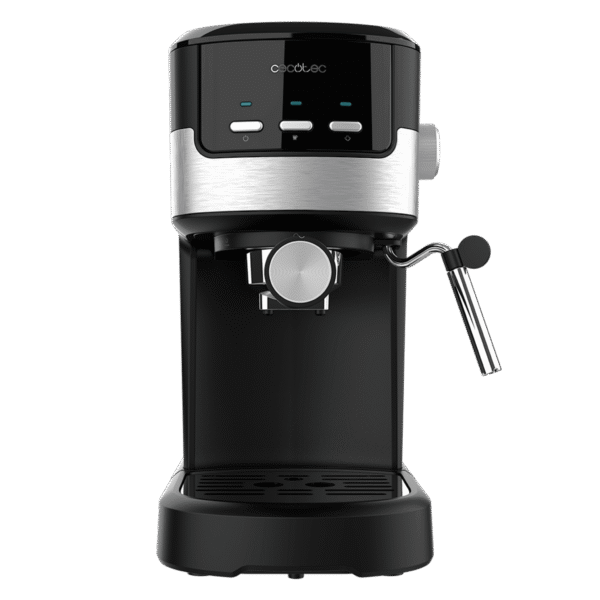 Imagen 2 Cafetera espresso Power Espresso 20 Pecan de Cecotec con 20 bares de presión, sistema Thermoblock y vaporizador orientable para conseguir el mejor café y crema.