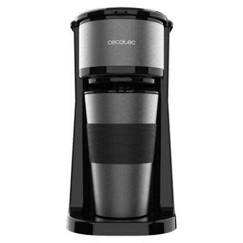 Vista frontal del microondas digital Cecotec Proclean 2500 con panel de control táctil y mando giratorio