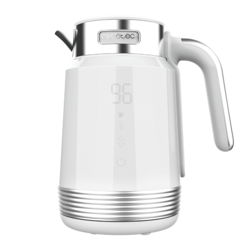 Imagen 2 Hervidor de agua eléctrico de 1,7 litros con control táctil y selección de temperatura. Diseño libre de BPA, 2200 W de potencia y base giratoria 360 grados.