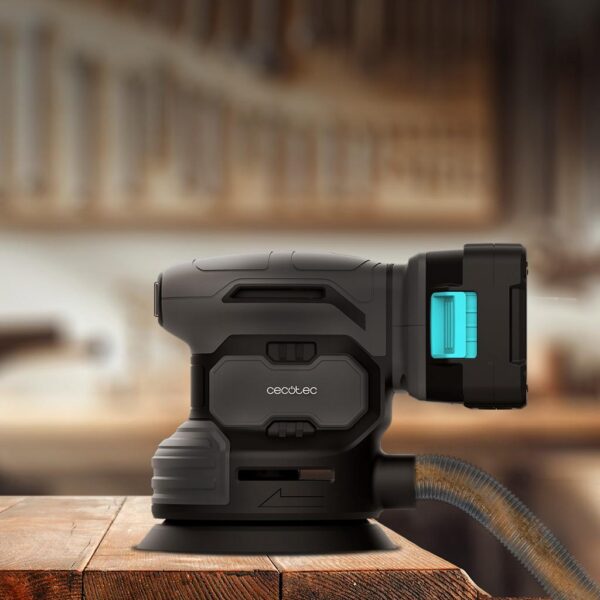 Imagen 6 Lijadora rotorbital PerfectSurface 2120 Rotate de 220 W. Diseño ergonómico, plato de 125 mm y sistema de extracción de polvo para acabados impecables en madera.