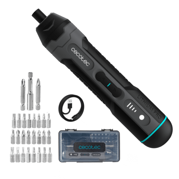 Taladro a batería Cecotec CecoRaptor Perfect Drill 20V con portabrocas automático y luz LED integrada