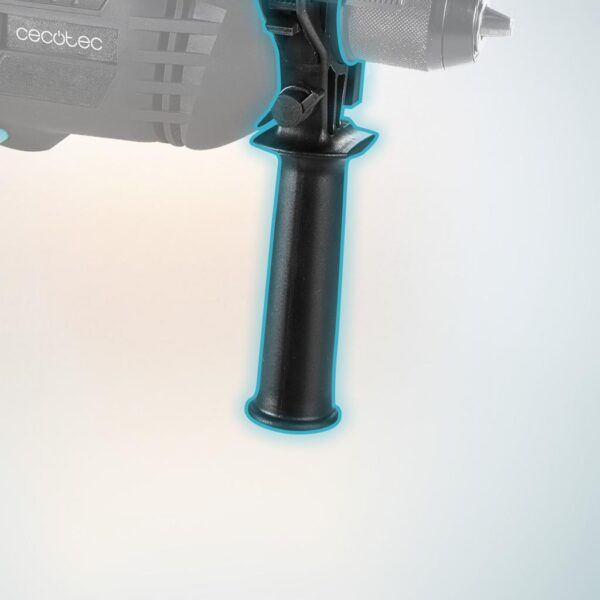 181-Imagen-8 Imagen 8 Taladro percutor PowerDrill 850 Keyless de Cecotec con 850 W, 4800 rpm y portabrocas de 13 mm. Incluye maletín y 9 brocas para perforar madera, metal y pared.