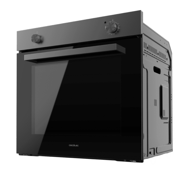 Imagen 4 Horno integrable Cecotec Bolero Hexa C126000 Dark Inox A con 77 litros de capacidad, 4 funciones de cocción, 2800 W de potencia y eficiencia energética clase A.
