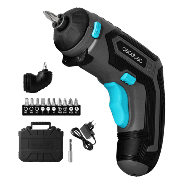 Taladro a batería Cecotec CecoRaptor Perfect Drill 20V con portabrocas automático y luz LED integrada