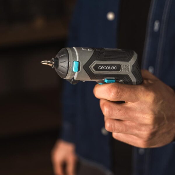 Imagen 5 Atornillador a batería PowerGyro 3500 Angle set de 3,6 V con par de 4 Nm, cabezal giratorio y accesorio de 90 grados para trabajos en espacios reducidos.