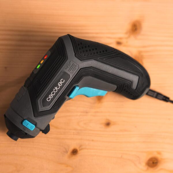 Imagen 6 Atornillador a batería PowerGyro 3500 Angle set de 3,6 V con par de 4 Nm, cabezal giratorio y accesorio de 90 grados para trabajos en espacios reducidos.