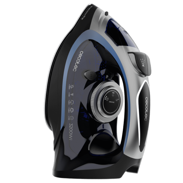 Imagen 2 Plancha de vapor IronHero 3200 Force Anodized de Cecotec con 3200 W, golpe de vapor de 270 g/min y suela anodizada ultradeslizante de alta resistencia y durabilidad.