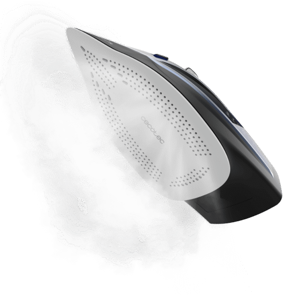 1874-Imagen-4 Imagen 4 Plancha IronHero 3200 i-Pump de Cecotec con 3200 W, bomba de agua integrada, golpe de vapor de 285 g/min y suela anodizada de alta resistencia y deslizamiento.