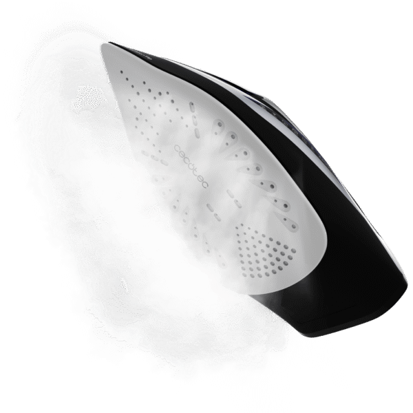 1877-Imagen-4 Imagen 4 Plancha Cecotec IronHero 3200 Double Steam i-Pump de 3200 W con golpe de vapor de 285 g/min, suela anodizada y tecnología de doble salida de vapor.