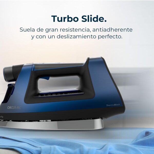 Imagen 7 Plancha horizontal IronHero 3000 Sauna i-Pump de 3000 W con bomba y Thermoblock. Doble suela anodizada, selector de temperatura y luz LED de funcionamiento.