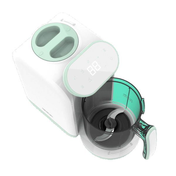 1907-Imagen-5 Imagen 5 Prepara comidas saludables para tu bebé con Nana BabyCare. El procesador de alimentos de Cecotec que cocina al vapor y tritura frutas, verduras y carnes fácilmente.