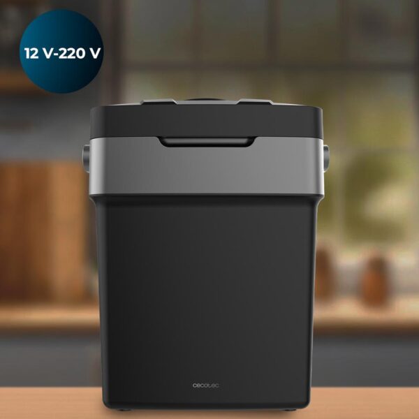 Imagen 6 Nevera portátil Cecotec de 29L con función frío y calor (8ºC-65ºC). Conexión 12V/220V ideal para coches y caravanas con alta eficiencia energética clase D.