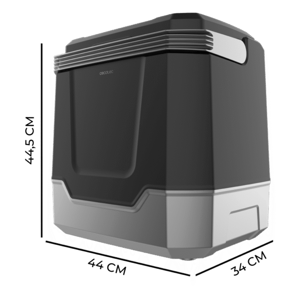 Imagen 3 Nevera portátil Bolero TravelCooling 33L D de Cecotec. Enfría y calienta (8-65ºC), compatible con 12V y 220V. Ideal para coches y caravanas con aislamiento PU.
