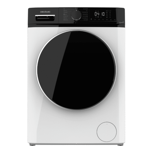 Imagen 2 Lavadora CECOTEC Bolero DressCode 9610 Inverter A blanca. 9 Kg de capacidad, 1400 RPM y clase energética A. Incluye motor Inverter Plus y tecnología Steam Max.