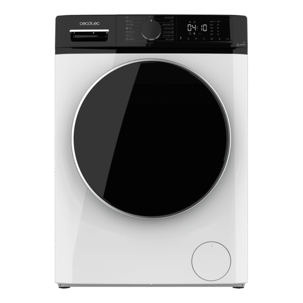 Imagen 2 Lavadora CECOTEC Bolero DressCode 9610 Inverter A blanca. 9 Kg de capacidad, 1400 RPM y clase energética A. Incluye motor Inverter Plus y tecnología Steam Max.