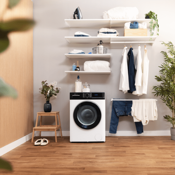 Imagen 5 Lavadora CECOTEC Bolero DressCode 9610 Inverter A blanca. 9 Kg de capacidad, 1400 RPM y clase energética A. Incluye motor Inverter Plus y tecnología Steam Max.