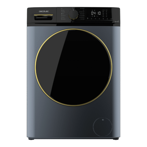 Imagen 2 Lavadora Cecotec Bolero DressCode 9610 Inverter Ice Blue de 9 Kg y 1400 RPM. Motor Inverter Plus, clase A y tecnología Steam Max para el cuidado de tu ropa.