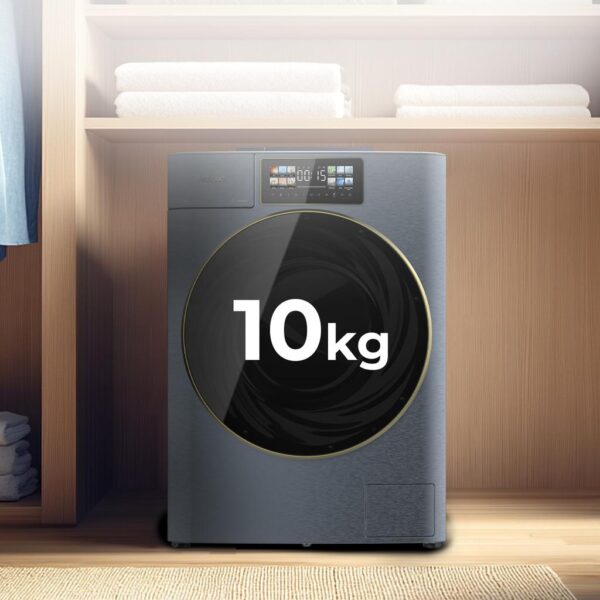 1935-Imagen-6 Imagen 6 Lavadora Cecotec Bolero DressCode 10950 Autodose Inverter 3D Ice Blue A. Capacidad de 10 kg, 1400 rpm, clase A, Autodosis y pantalla Core Matrix de 9,2".