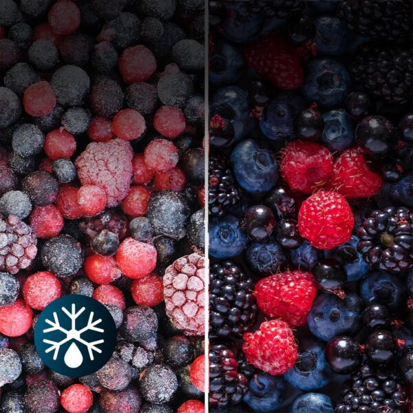 Imagen 6 Mini frigorífico Bolero CoolMarket TT 133 L White de Cecotec. Capacidad de 133L, eficiencia energética clase E, Crisper Box y control de temperatura ajustable.