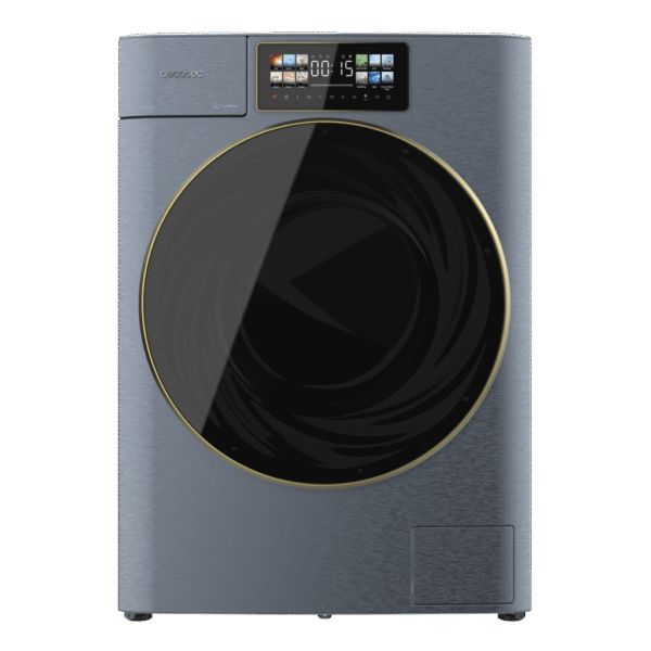 Imagen 2 Lavadora Cecotec Bolero DressCode 9950 Autodose Inverter 3D Ice Blue. Capacidad de 9 kg, 1400 rpm, motor Inverter Plus, autodosis y eficiencia energética A.