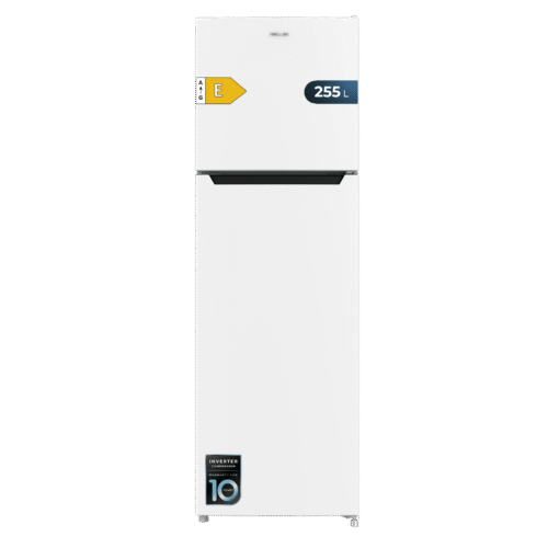 Frigorífico combi retro rojo Cecotec Bolero CoolMarket Combi Origin 294 Red E con sistema Total No Frost