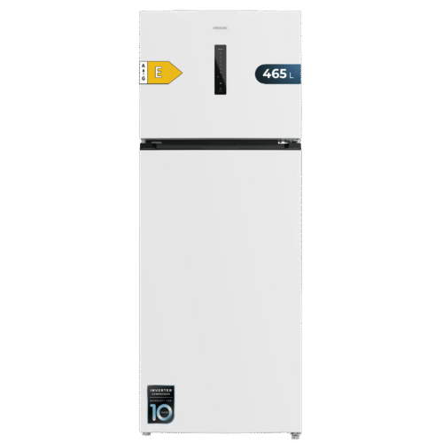 Frigorífico combi retro rojo Cecotec Bolero CoolMarket Combi Origin 294 Red E con sistema Total No Frost