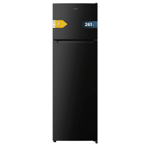 Frigorífico combi retro rojo Cecotec Bolero CoolMarket Combi Origin 294 Red E con sistema Total No Frost