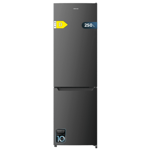 Frigorífico combi retro rojo Cecotec Bolero CoolMarket Combi Origin 294 Red E con sistema Total No Frost