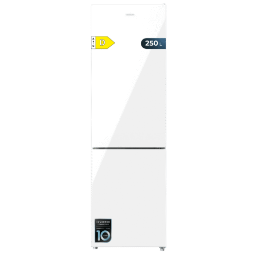 Frigorífico combi retro rojo Cecotec Bolero CoolMarket Combi Origin 294 Red E con sistema Total No Frost