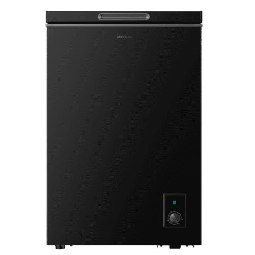 Imagen 2 Congelador horizontal Bolero CoolMarket Chest 99 Black E de 99 litros. Clase E, diseño en negro y función dual convertible a frigorífico para mayor versatilidad.