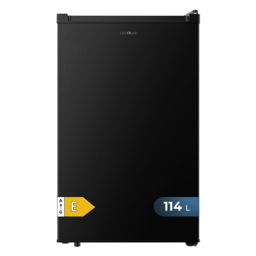 Vinoteca Bolero GrandSommelier 830 CoolCrystal de Cecotec con capacidad para 8 botellas y frontal de cristal negro.