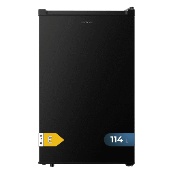 Vinoteca Bolero GrandSommelier 830 CoolCrystal de Cecotec con capacidad para 8 botellas y frontal de cristal negro.