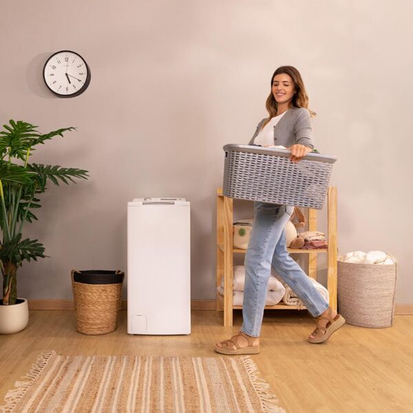 Imagen 7 Lavadora de carga superior Cecotec Bolero DressCode Top Max 80 Inverter A. Capacidad de 8 kg, 1300 rpm, motor Inverter Plus, 16 programas y clase A.