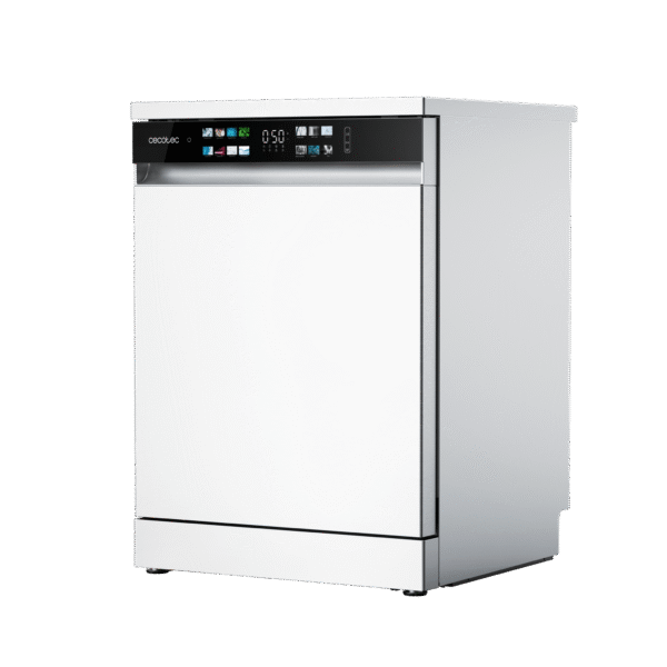 Imagen 5 Lavavajillas Bolero Aguazero 6210 D de 60 cm con capacidad para 15 cubiertos, clase D, pantalla FullColor XXL, tercera bandeja y 14 programas especializados.