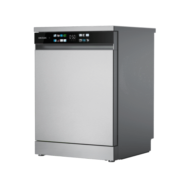 Imagen 5 Lavavajillas Bolero Aguazero 6210 Inox D de 60 cm con 15 cubiertos, clase energética D, 14 programas y tecnología Dry+ para un acabado impecable en cada lavado.
