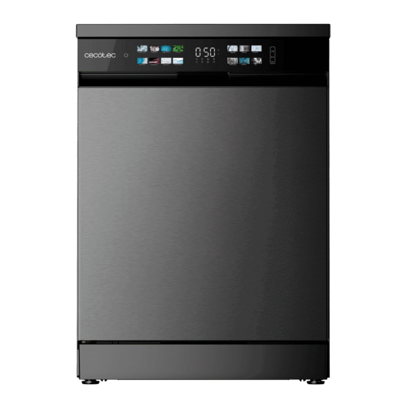 221-Imagen-2 Imagen 2 Lavavajillas Bolero Aguazero 6210 Dark D de 60 cm con capacidad para 15 cubiertos, clase energética D, 14 programas, pantalla FullColor XXL y sistema Dry+.