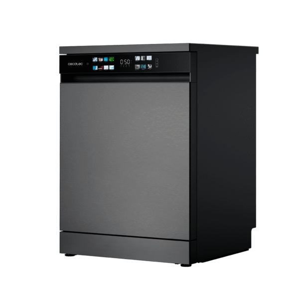 221-Imagen-5 Imagen 5 Lavavajillas Bolero Aguazero 6210 Dark D de 60 cm con capacidad para 15 cubiertos, clase energética D, 14 programas, pantalla FullColor XXL y sistema Dry+.