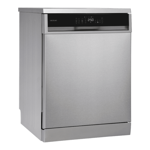 Imagen 5 Lavavajillas Bolero Aguazero 6800 Inox A de 60 cm con Motor Inverter Plus Duo, 14 cubiertos, clase energética A y sistema O2 Dry para un secado eficiente y ahorro.