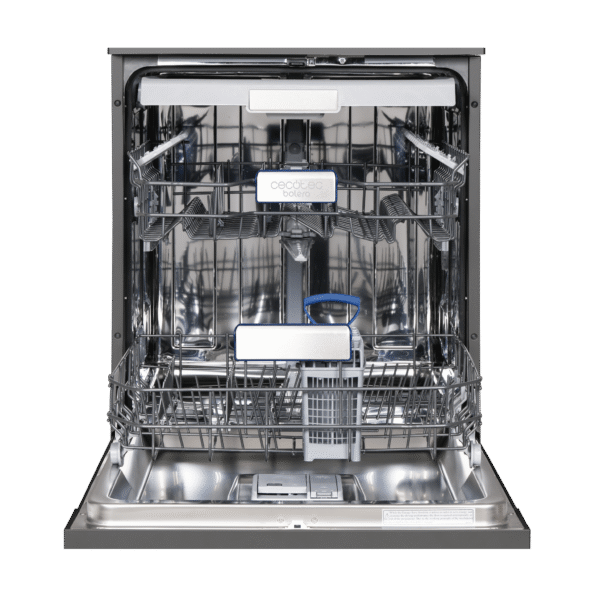 Imagen 3 Lavavajillas Bolero Aguazero 6800 Dark A de 60 cm con capacidad para 14 cubiertos, clase energética A, motor Inverter Plus Duo, O2 Dry y 8 programas de lavado.