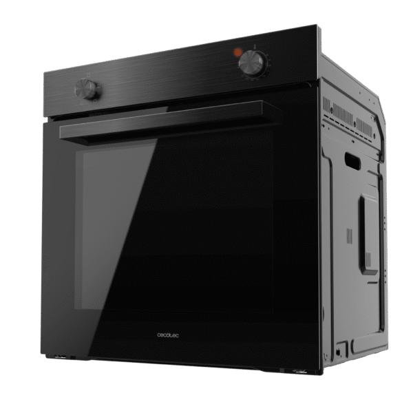 Imagen 3 Horno Cecotec Bolero Hexa C126000 Black A con 77L de capacidad, 2800 W de potencia y eficiencia energética clase A para cocción uniforme y ahorro energético.
