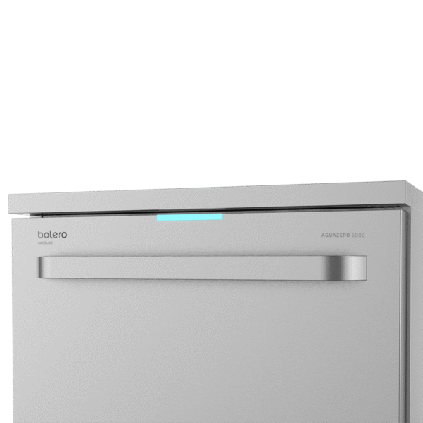 2361-Imagen-3 Imagen 3 Lavavajillas Cecotec Bolero Aguazero 6800 Stainless Steel de 14 cubiertos. Eficiencia energética Clase C, 8 programas, sistema ION y filtro ABT antibacteriano.