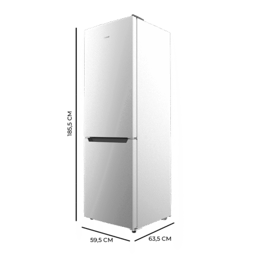 Imagen 2 Frigorífico combi Cecotec Bolero CoolMarket 322 Inox E con 322 L, tecnología Total No Frost y Multi Airflow para mantener tus alimentos frescos por más tiempo.